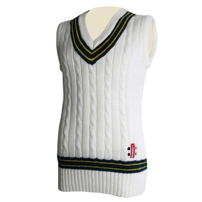 Sleeveless Sweater with Trim | Gray-Nicolls Cricket Bats, Protective Wear, Clothing & Accessories