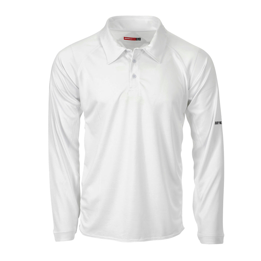 Select Junior Long Sleeve Shirt – Gray-Nicolls